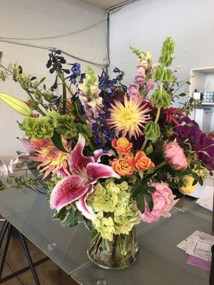 Beautiful flowers from St Helena Florist