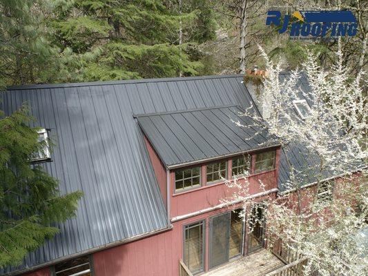 Metal Roof Install