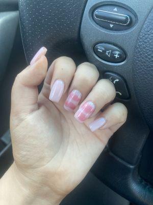 The nails I got.