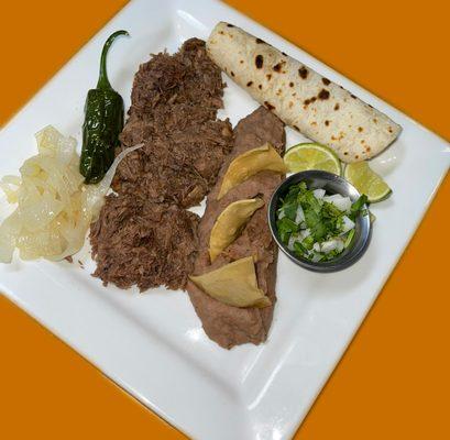 Barbacoa Plate