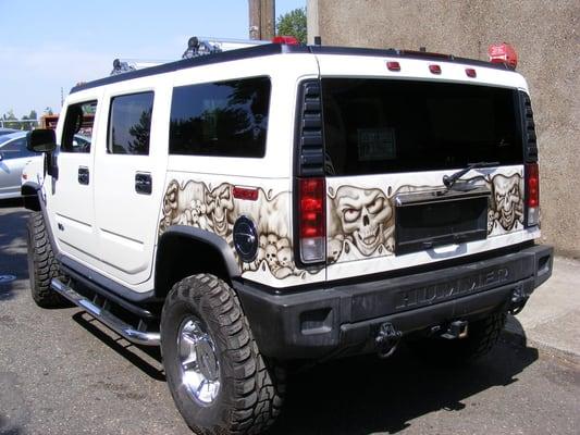 hummer skulls By Jon Stewarts Outlawcustoms.us