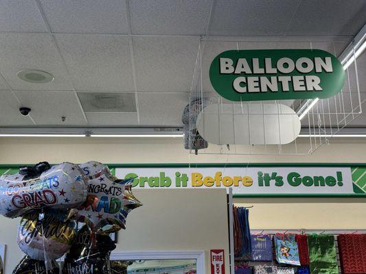 helium balloons