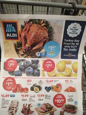 Aldi sale ad