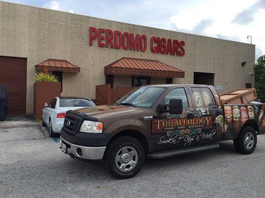 Tobaccology visiting the Perdomo HQ in Miami!