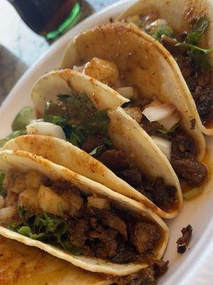 Tacos de pastor.