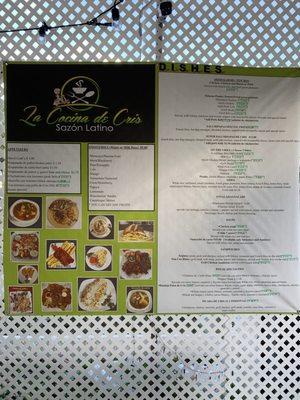 Full Menu