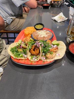 Shrimp taco