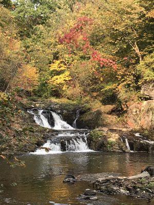 Waterfall along the trail