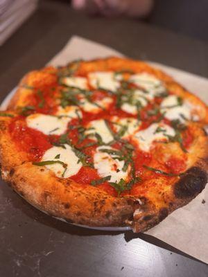 Margherita pizza