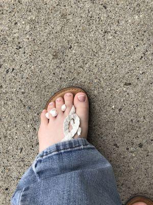 french pedicure