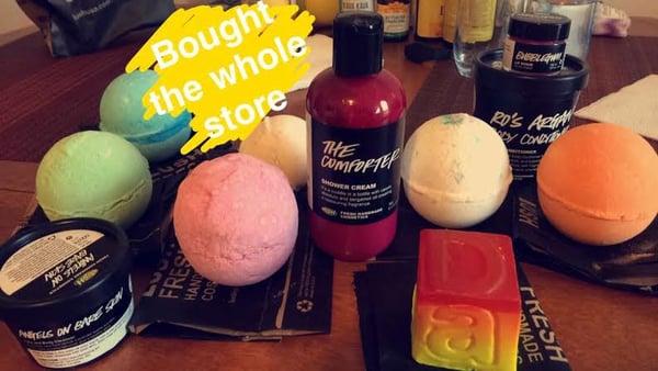 From my recent visit, thanks Lush!