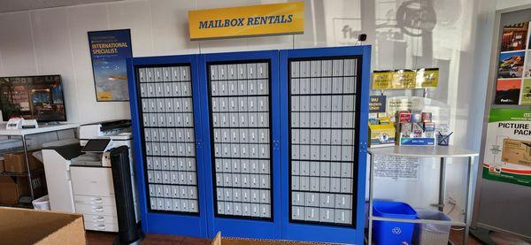 Mailbox Rentals!
 Get a real street address for you & your business! Secure package acceptance, Mail notifications, holding & forwarding.