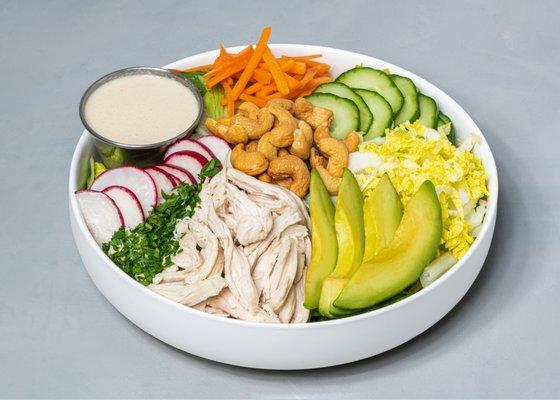 The Plant's Chicken Cashew salad