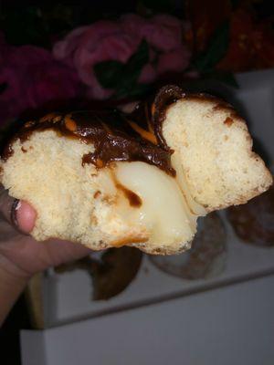 Boston creme donut