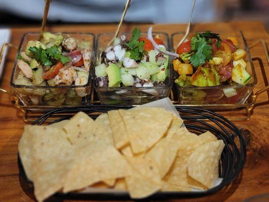 Three Ceviches