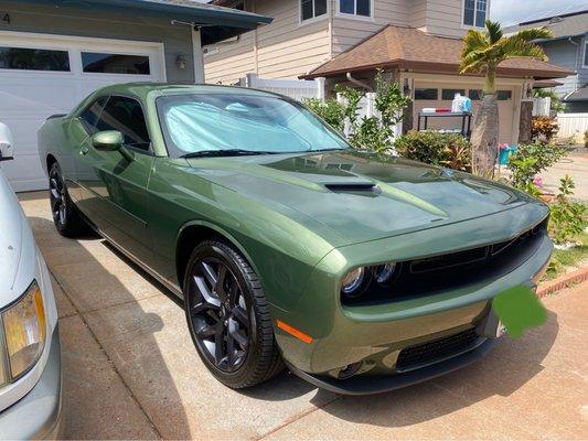 Treated myself to this gorgeous 2021 Dodge Challenger SXT the other day! Thanks to Chris Naffziger and Jordan!