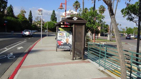 If you travel to College Grove there are many bus stops that you can catch the bus at the front of the center.