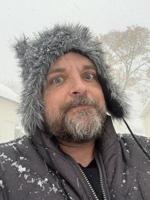 You get this look when lake effect blizzards start.