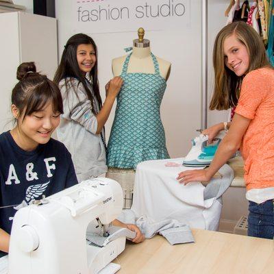 FashionClub members sew up to 4 hours per week in our pro studio