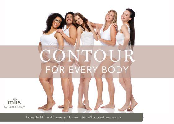 Contour for every body. M'lis body wraps treatment