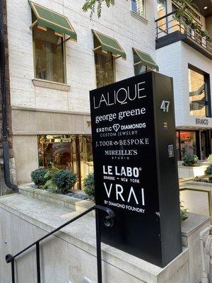 Right next to my fav fragrance house Le Labo