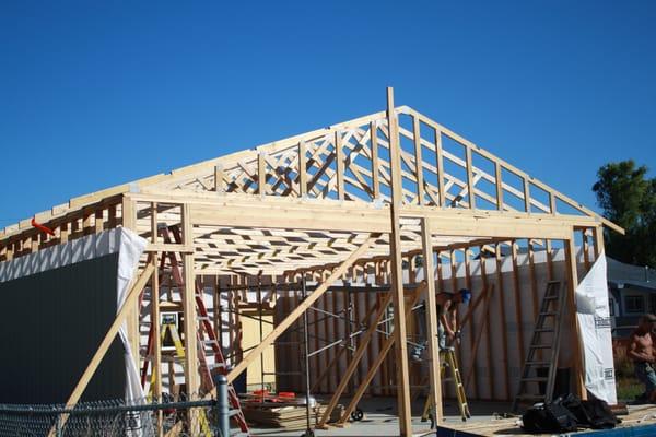 garage in Covington  from the ground up