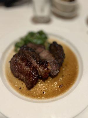 Bone - In Ribeye rock salt