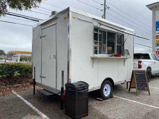 Her food truck