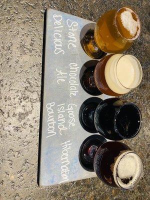 Beer flight