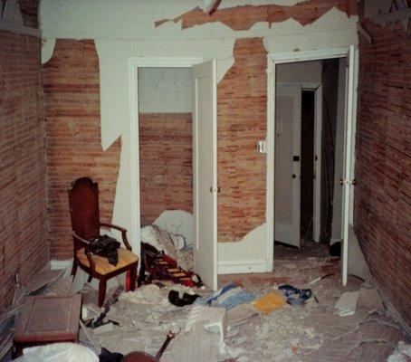 Inside of Home After San Francisco Earthquake