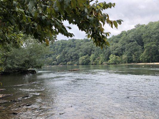 View of the Chattahoochee River.