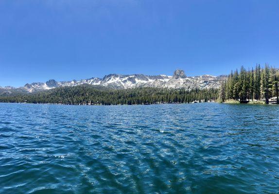 The view on the lake