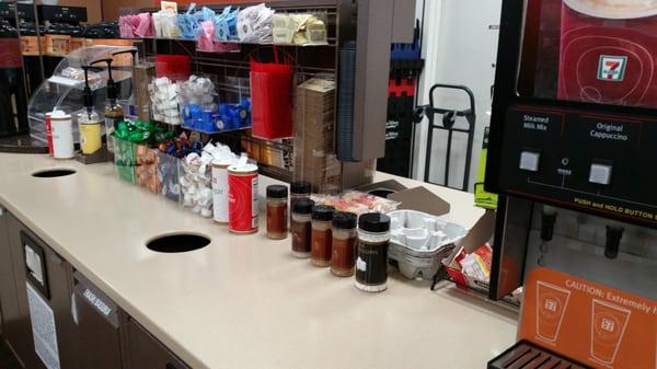 That's what I call a clean coffee station!