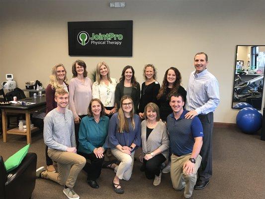 2019 JointPro Physical Therapy Team