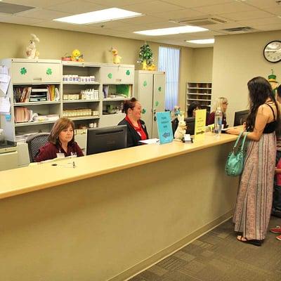 Patient Registration desk