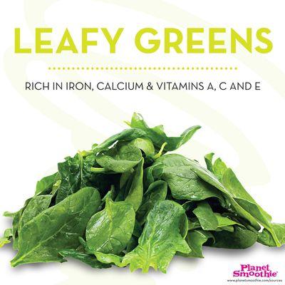 Leafy Greens make any smoothie or bowl extra healthy!