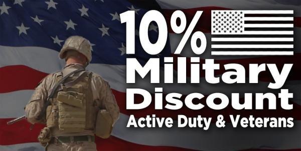 10% Military Discount