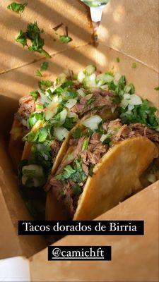 Birria tacos