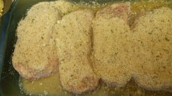 Lunch pork chops