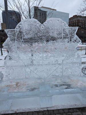 Ice sculpture