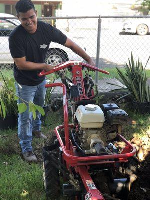 "Our trenchwork leaves minimal footprints, ensuring your yard bounces back quickly. Plumbing deep, but keeping it neat. "