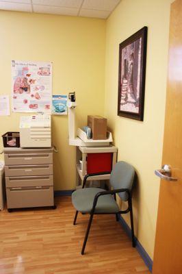 Patient exam room