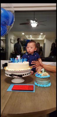 Celebrating my son's 1st birthday.  Thank you, Dr. Ho for making my dreams come true!