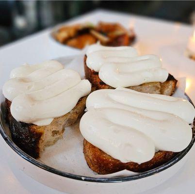 Whipped Ricotta Crostini