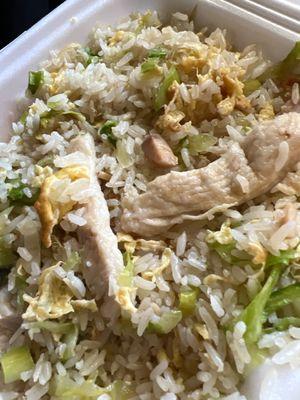 Chicken and Salted Fish Fried Rice