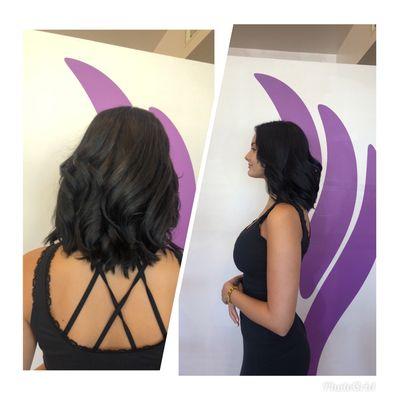 Went from light to dark on this pretty lady. By Jacquelyn.