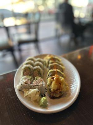 California and Vegas rolls