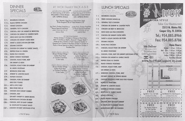 Menu Front