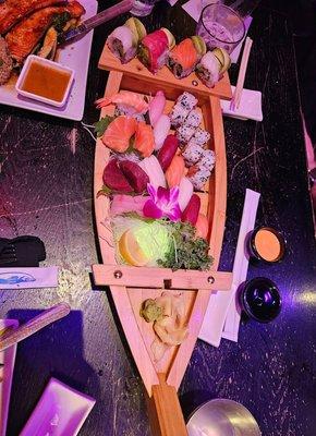 Sushi platter