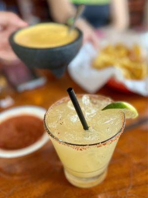 Margarita and Queso